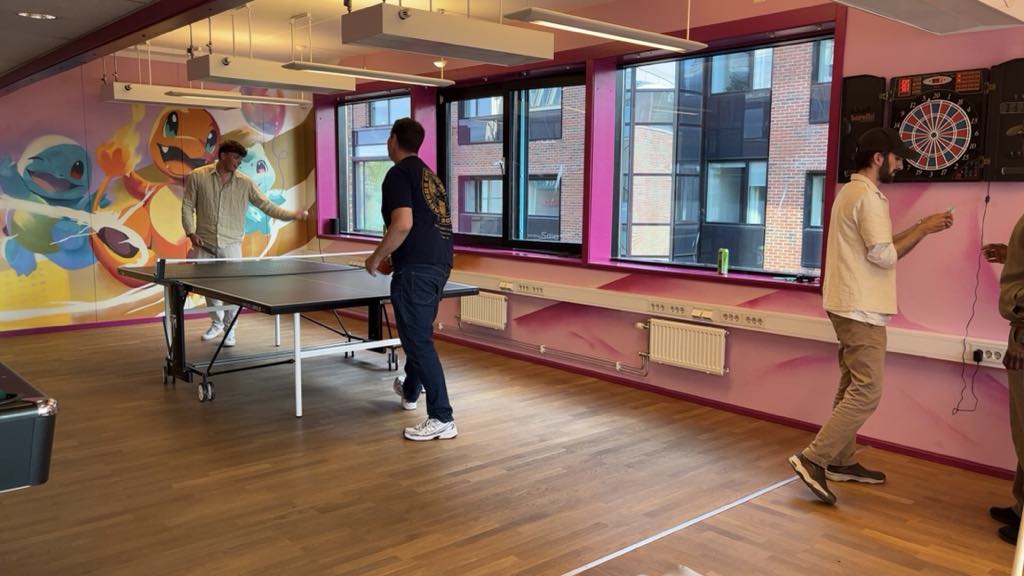 Gaming-rommet hos AB Marketing